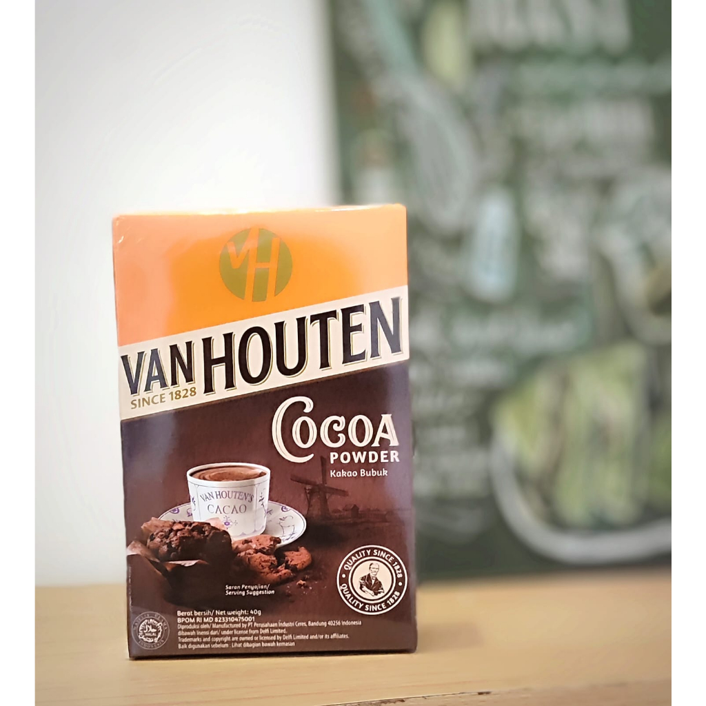 

COKLAT BUBUK VAN HOUTEN 40 GR / COCOA POWDER / KAKAO COKELAT / CTN (100 PCS)