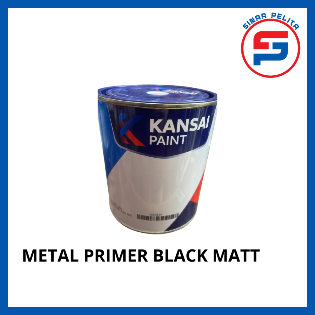 METAL PRIMER KANSAI/ CAT DASAR BESI HITAM/ ZINCHROMATE HITAM/