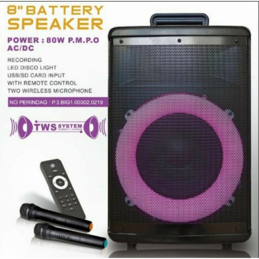 Speaker aktif portabel professional noise 899 Q II