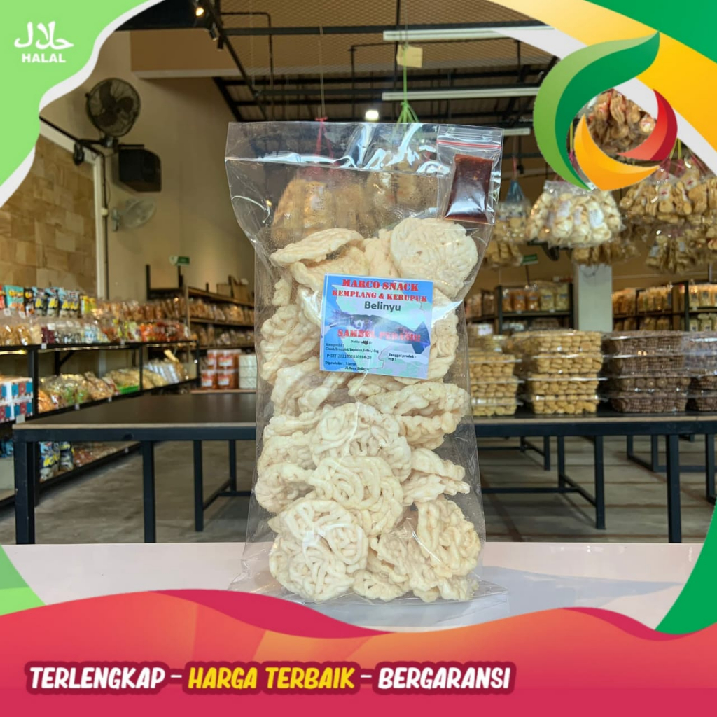 

KERUPUK CUMI MARCO SNACK 200GR KHAS BANGKA