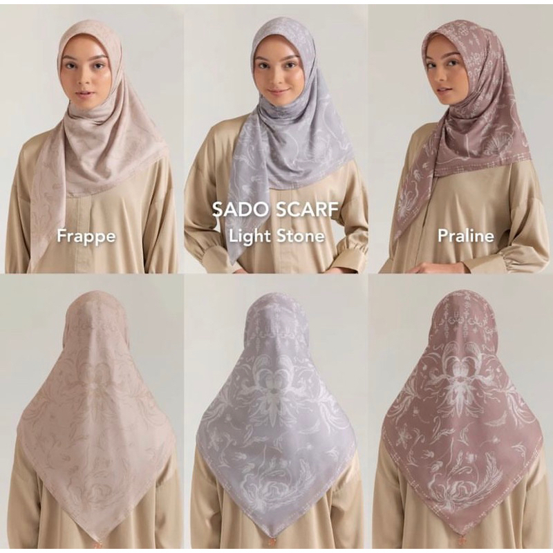 SADO SCARF RIA MIRANDA Minang Dekade 2023, New with Box❣️
