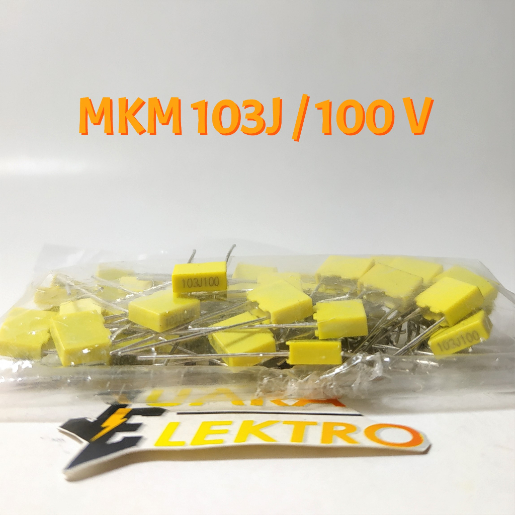 Capasitor Milar MKM 103J / 100V | Kapasitor Milar MKM 103 J / 100 Volt