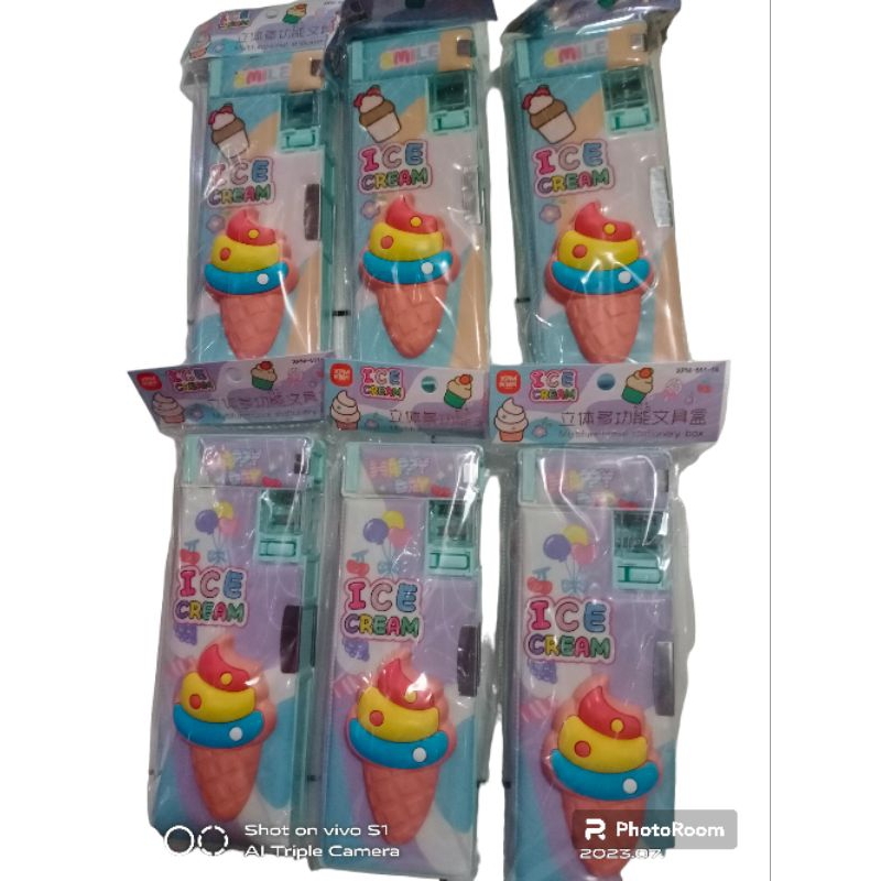 

Grosir tempat pensil Squishi / pensil case Squishi es cream/tempat pensil case