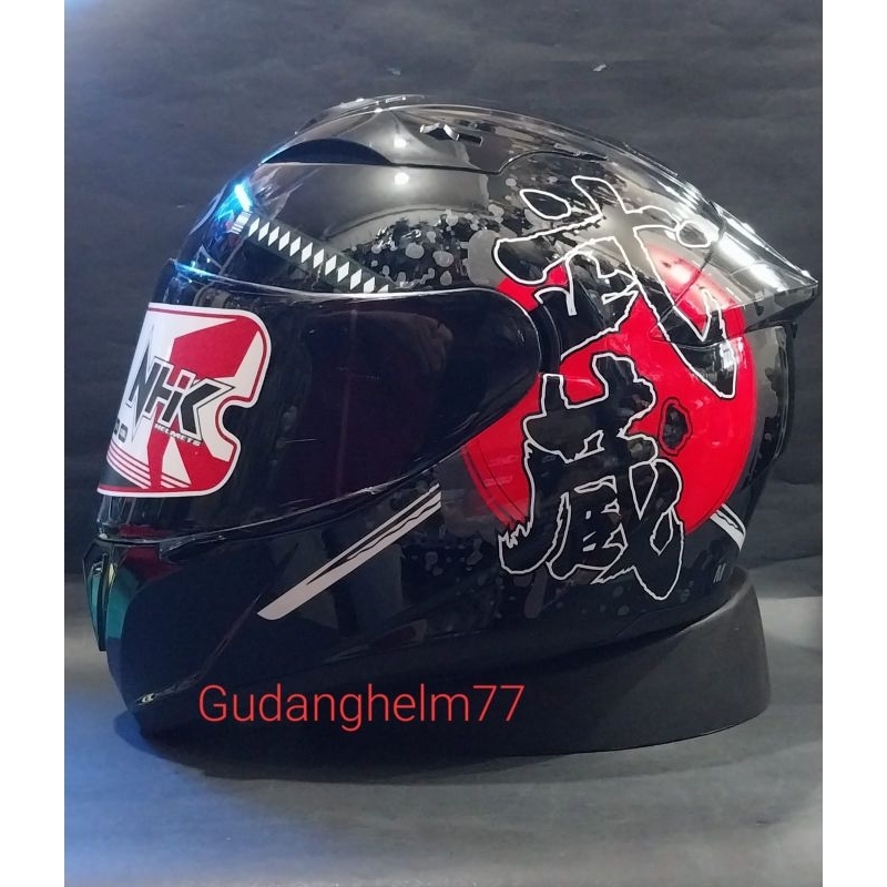 HELM NHK GP PRIME MOTIF  | FULL FACE SINGLE VISOR