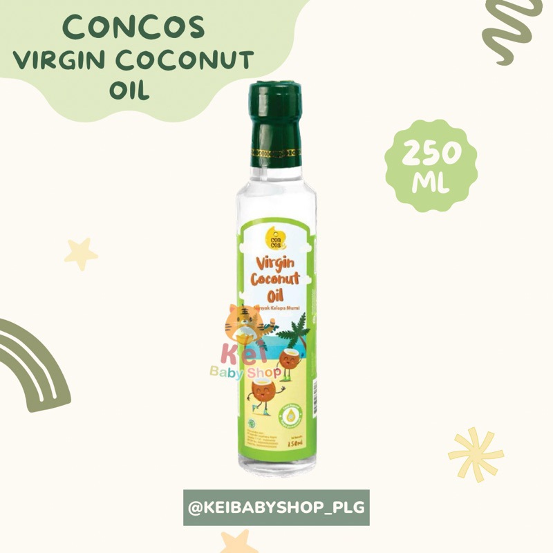 

Concos Virgin Coconut Oil 250ml / Minyak Kelapa Murni MPASI