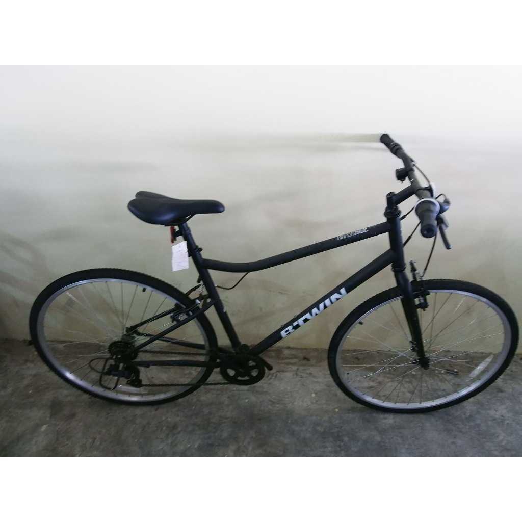 Btwin Sepeda Kota 700C Riverside 100 Matt