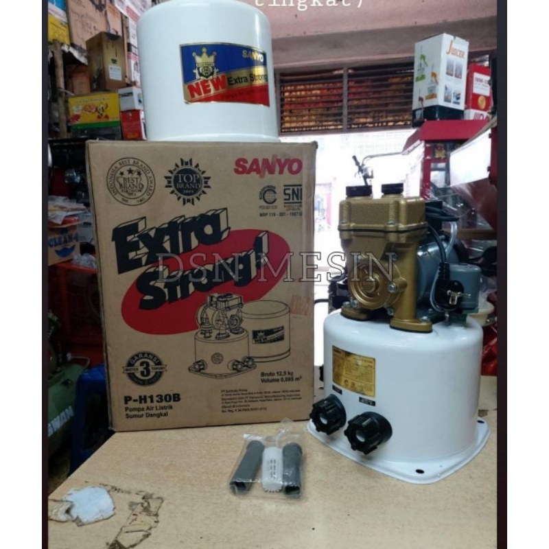PH130B SANYO POMPA AIR AUTO TABUNG PUTIH WATER PUMP SANYO PH P-H 130 B