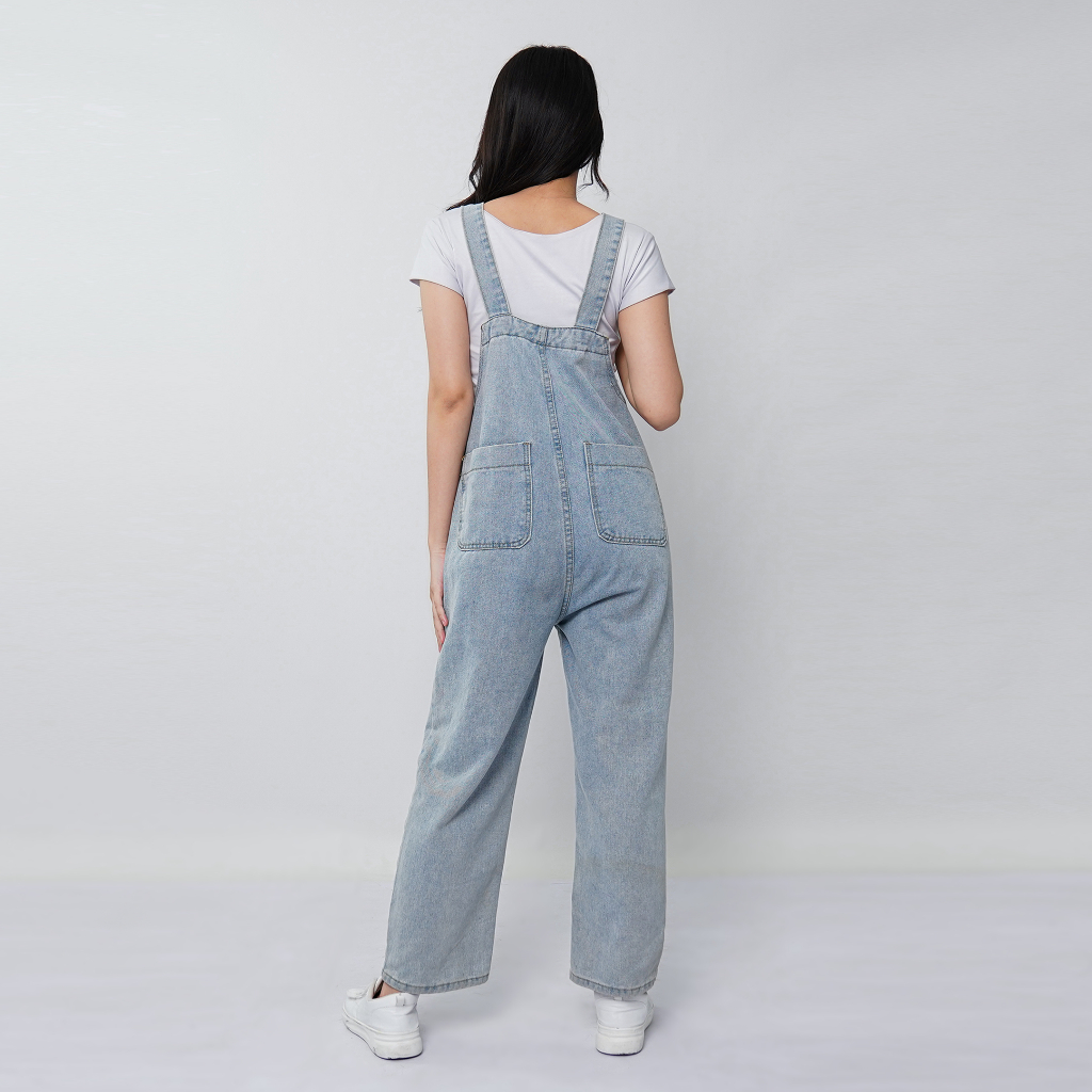 D3W VIERLIN - Jumpsuit jeans 1588