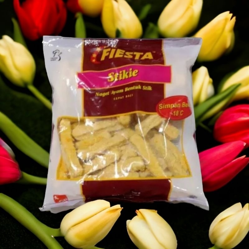 

RN_Frozen-.FIESTA-STIKIE Nugget Ayam Bentuk Stik Berat Isi 500 Gram. Ready...