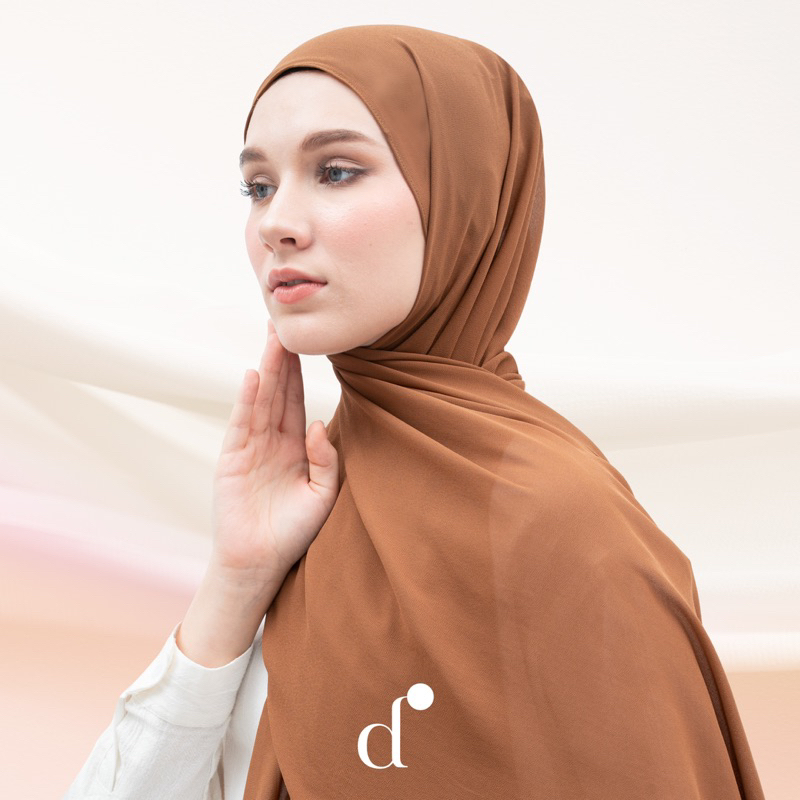 D.noktah Official - Rea Pashmina (Cinnamon)