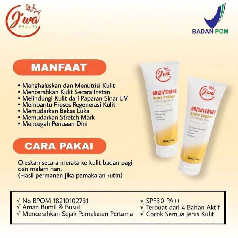 Jiwa Beauty 120ml