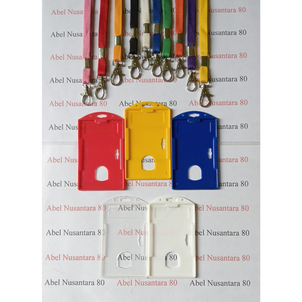 

Paket Casing ID Card Plastik EvBes dengan Tali Kait Besi 1cm