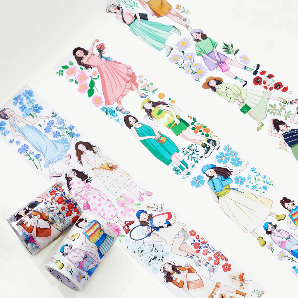 

The Washi Tape Shop Blooming Belles Wide PET Tape