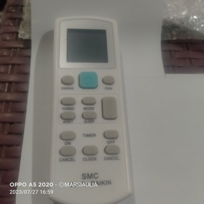 remote ac daikin malaysia remot