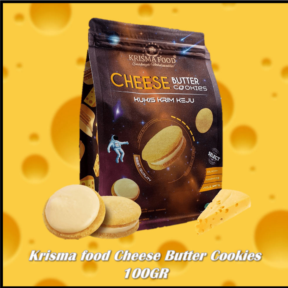 

Krisma food cheese butter cookies 100GR