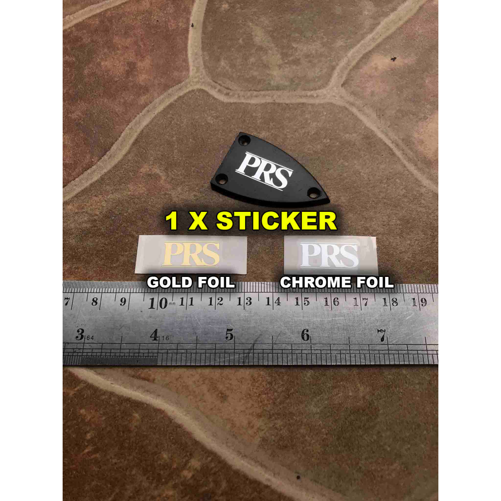 PRS Sticker Tutup Truss rod Se Series Private Stock Custom Signature Limited Edition McCarty Logo He