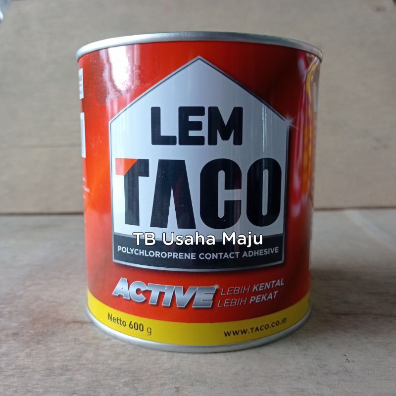 TACO Active Lem Kuning Serbaguna 600 Gram HPL Karpet Kayu Vinyl