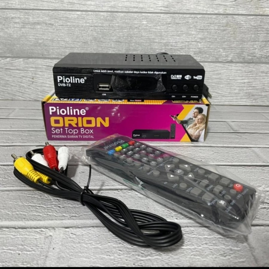 PIOLINE ORION SET TOP BOX STB PENANGKAP SIARAN TV DIGITAL BISA YOUTUBE