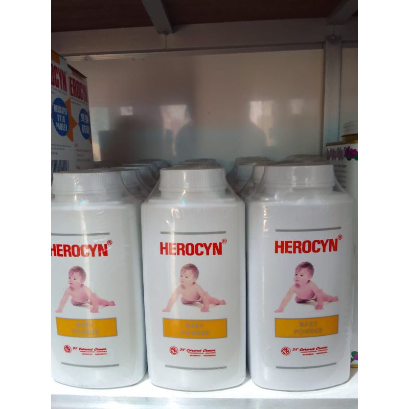 HEROCYN BABY POWDER / BEDAK BAYI / BEDAK GATAL ALERGI BAYI