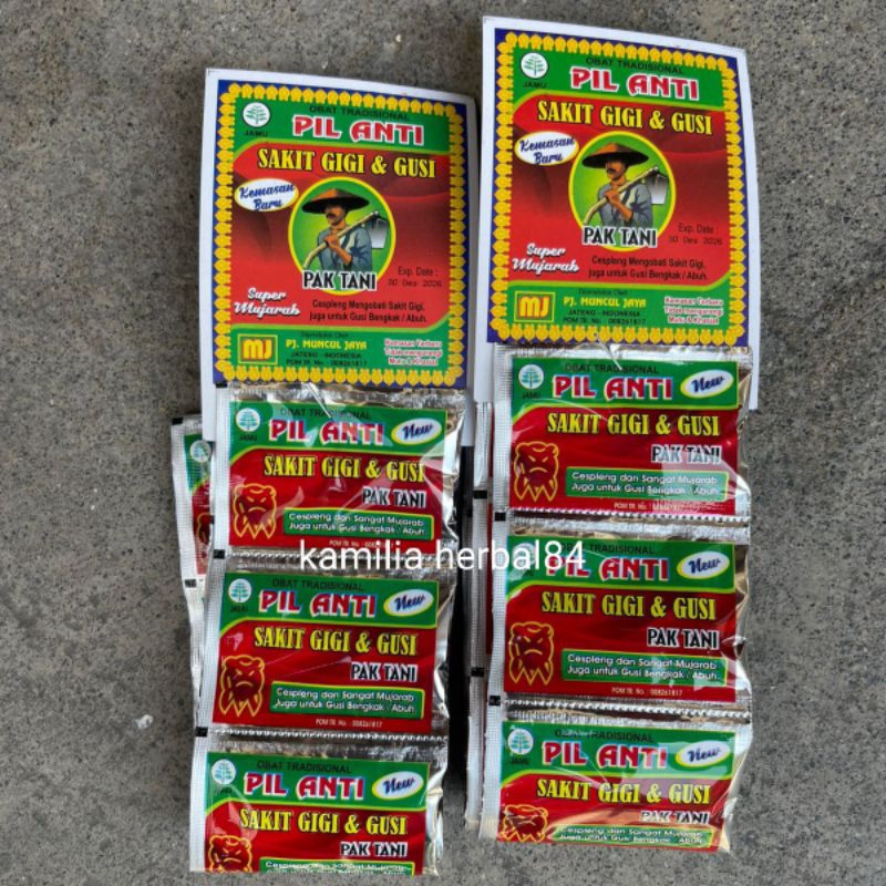 Pak Tani Obat Sakit Gigi