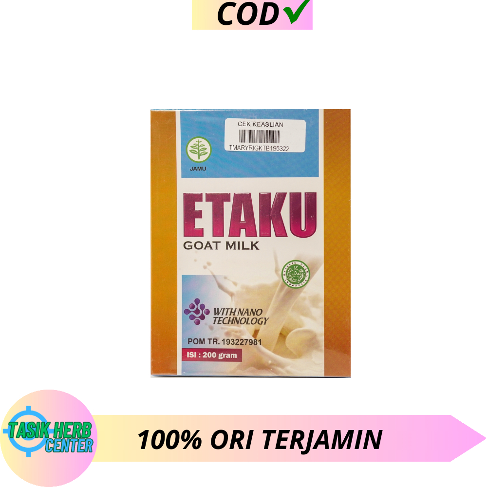 

Etaku Goat Milk Asli Susu Kambing Etawa 100% Original Penambah Berat Badan, pentinggi badan membantu pengobatan lainnya seperti patah tulang Asma paru paru anemia