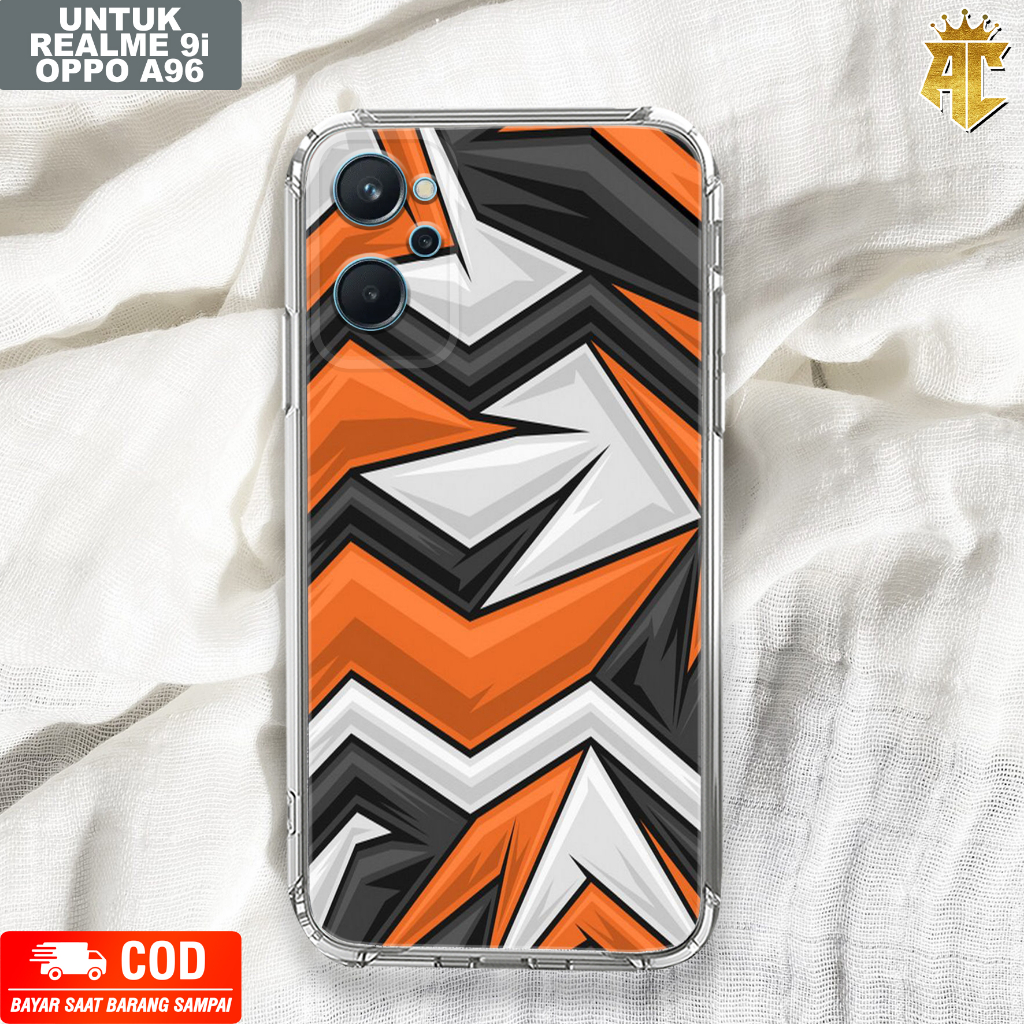 CASE REALME 9i / OPPO A96 2023 - Casing REALME 9i / OPPO A96 Terbaru AERO STORE [ MOTIF 08 ] Silikon