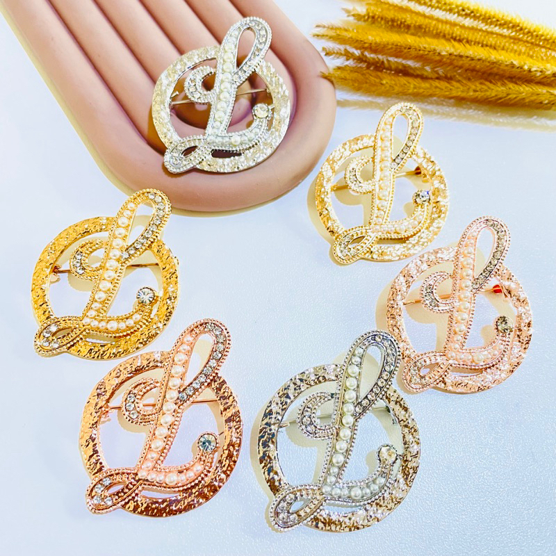 Brooch L by LCB / Bros Hijab / Bros Bahu / Bros Aksesoris Fashion Wanita