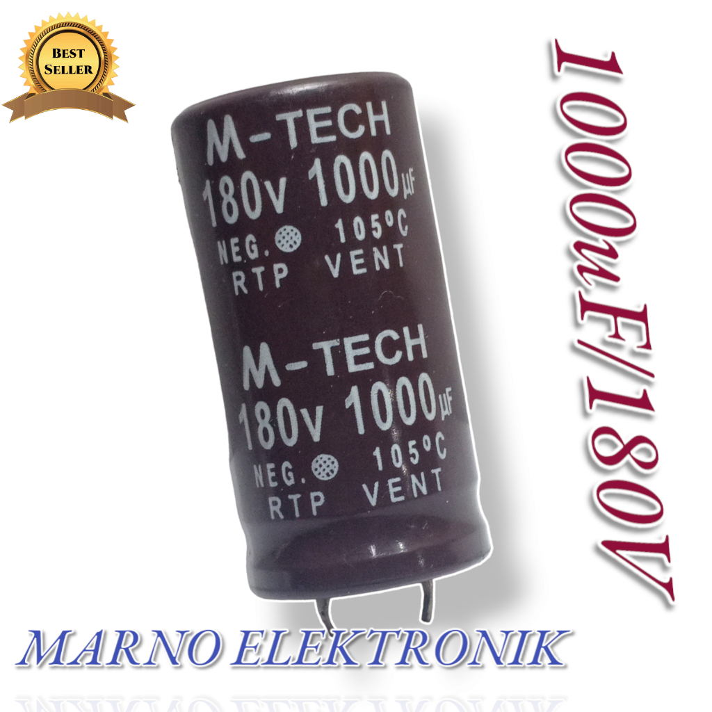 ELCO CAPASITOR 1000UF 180V 1000 UF 180 V 1000 MIKRO MICRO KAPASITOR VOLT