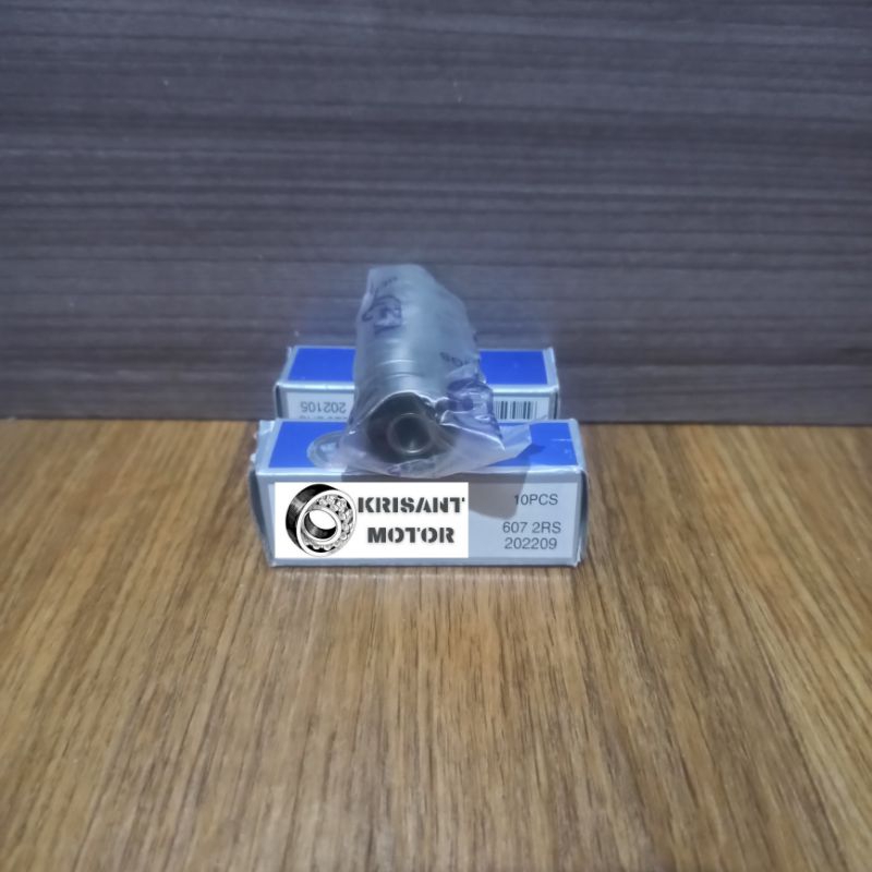 BEARING 607 2RS NKN - BALL BEARING 607 TUTUP KARET