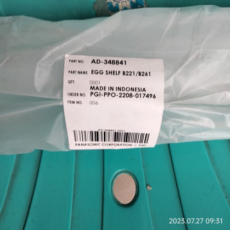 RAK TELUR KULKAS PANASONIC 2 PINTU ORIGINAL