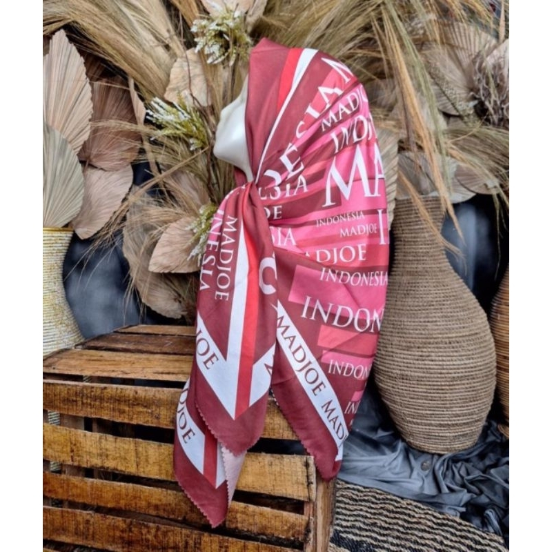 802 JILBAB Doa Ibu Segiempat Kemerdekaan RI 2023 Voal Sublim LaserCut/Hijab Doi S4 17 Agustus ori By