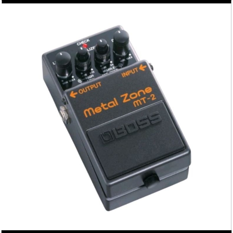 Boss MT‐2 efek pedal gitar listrik Metal Zone Distortion Pedal MT2