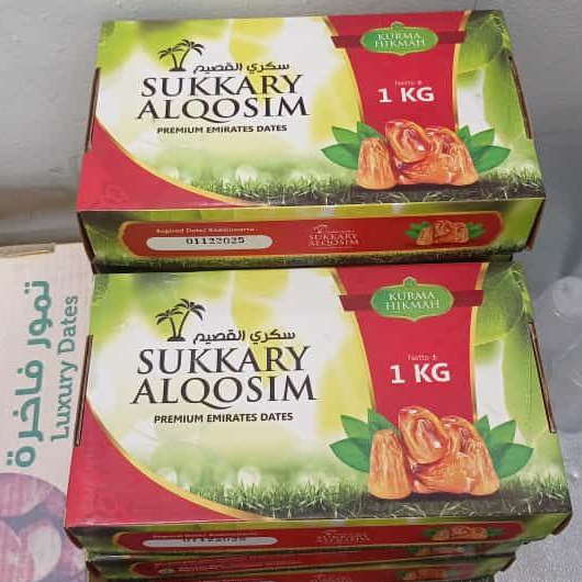 

Buah Kurma Sukari 1 kg Sukkary Qurma Sukary Sukkari