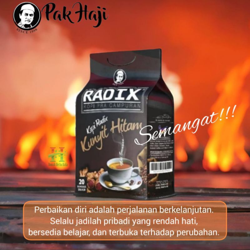 

Radix Kunyit Hitam HPA International Pak Haji