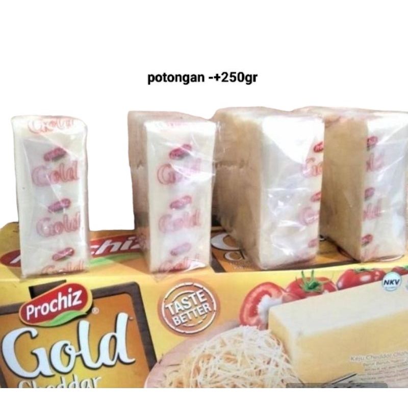 

keju prochiz gold potongan -+250gr