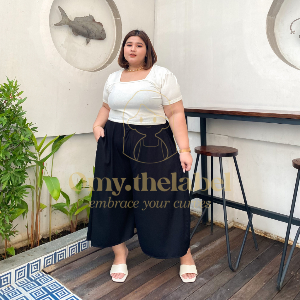 Devina Pants/ Celana Rok Big SIze/ Celana Rok Plus Size/ Celana Rok Jumbo/ Celana Kulot Big Size/ Ce