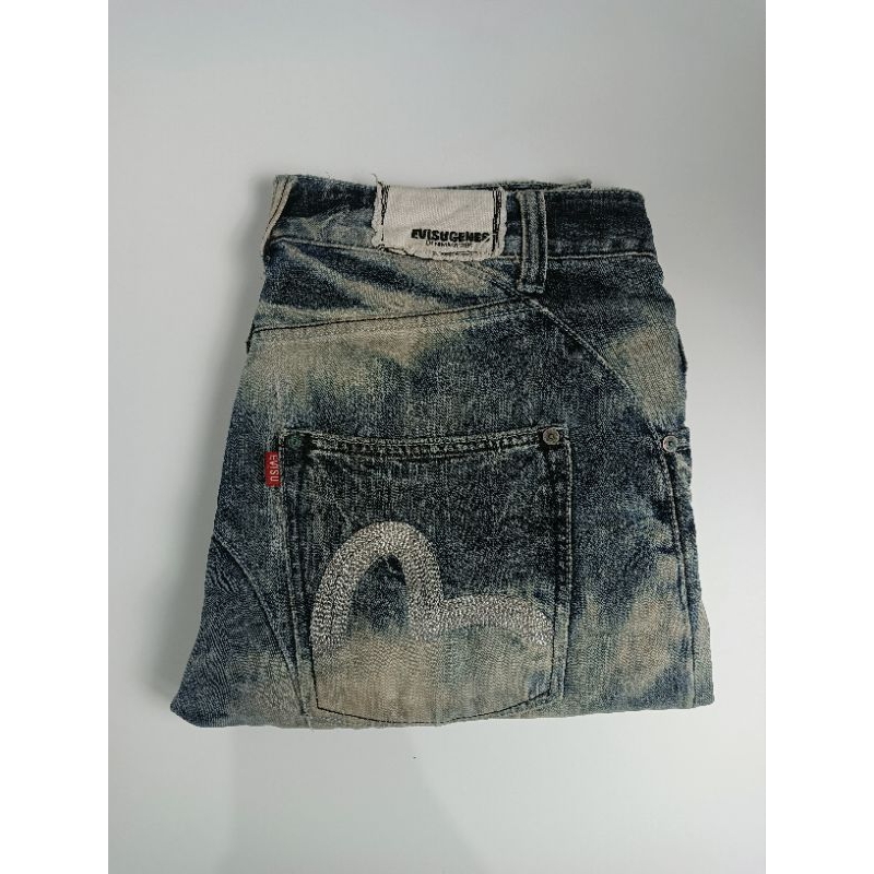 “EVISU” Jeans Vintage Washed