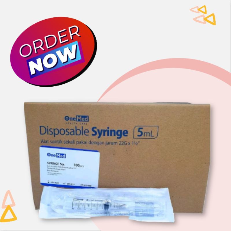 Spuit 5 cc Onemed