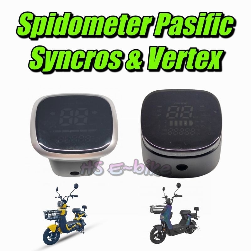 Spidometer Sepeda Listrik Pasific Syncros-Vertex