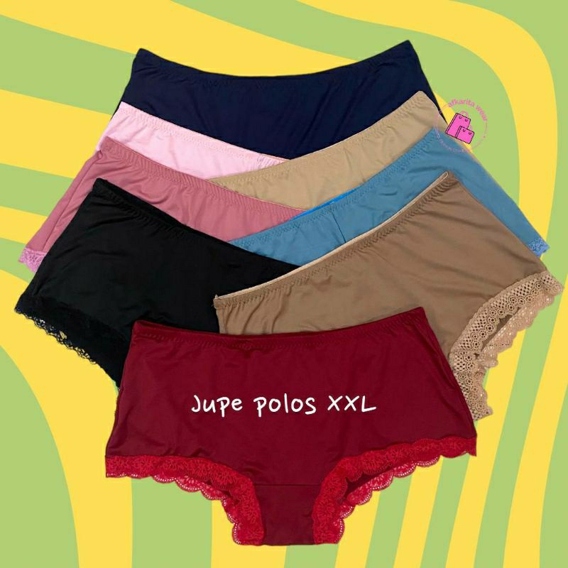 CELANA BOXER WANITA RENDA SEGIEMPAT JUPE | CD BOXER CEWEK RENDA | CELANA BOXER