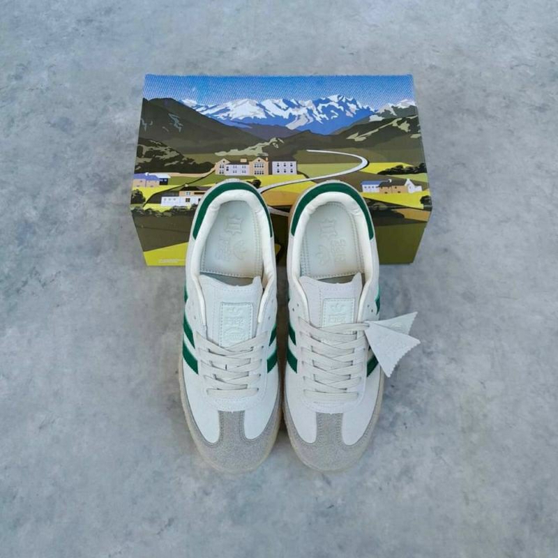 SEPATU ADIDAS PRIA WANITA-ADIDAS SAMBA RONNIE FIEG CLARKS-SEPATU IMPORT 1:1 ORIGINAL