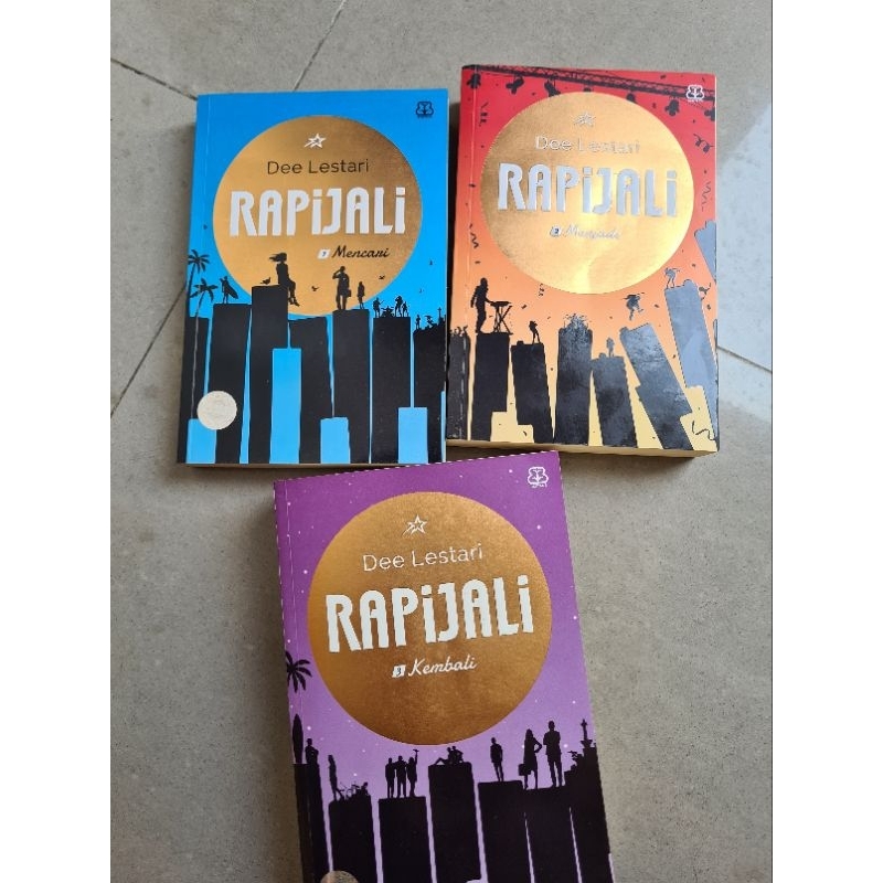Preloved Paket 3 Novel Dee Lestari