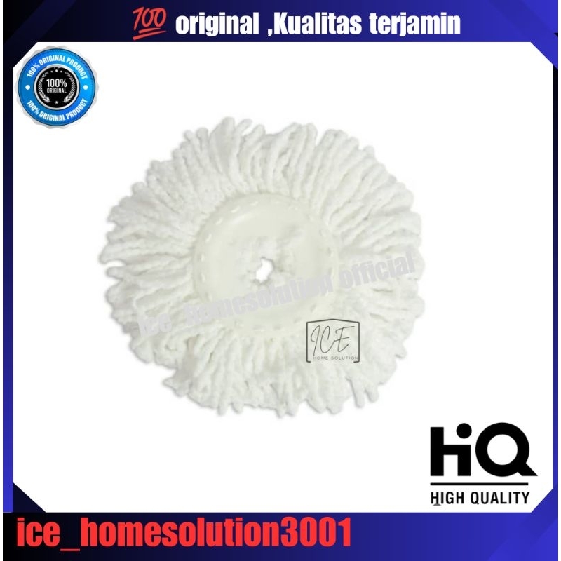 Tatay Refill Kain Pel Putar - Putih/Refill pel tatay