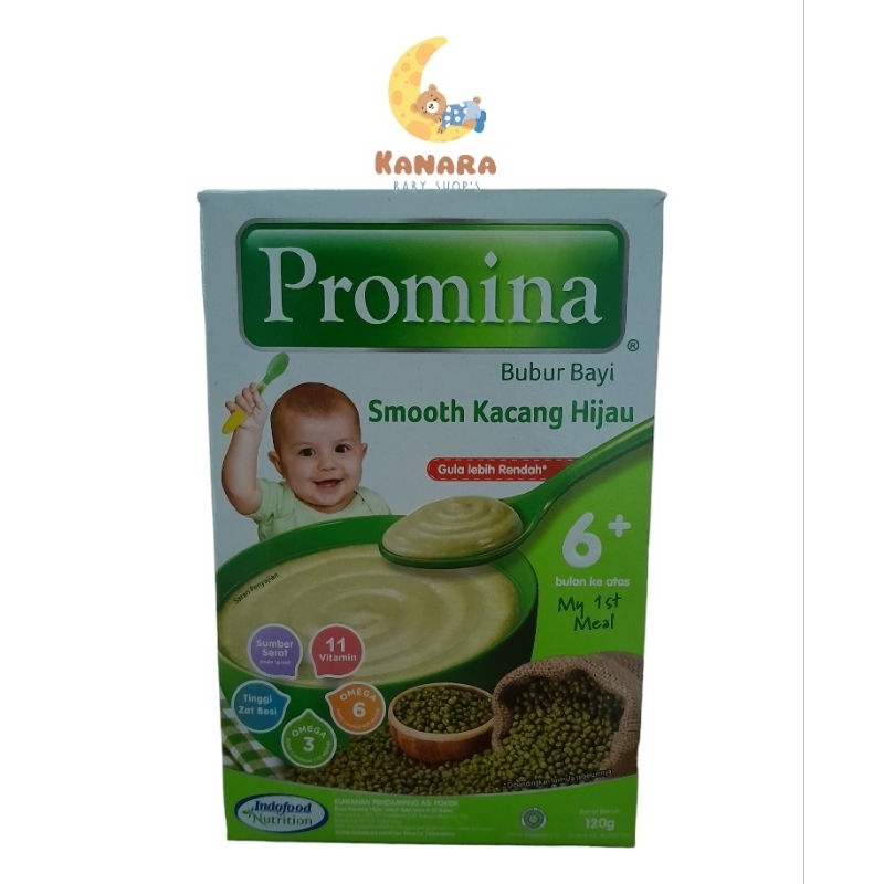 Promina Bubur Bayi 6+ / bubur bayi 6 bulan / Promina kacang hijau