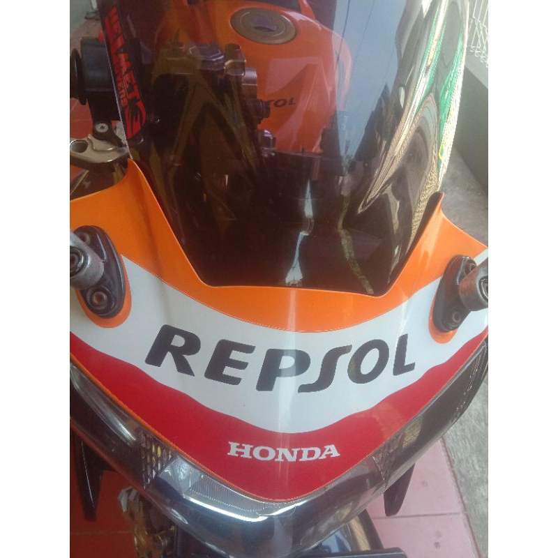 fairing depan set cbr 250 r cbu repsol ori copotan