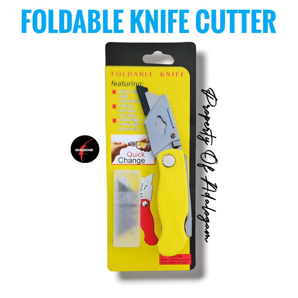 

FOLDING KNIFE Cutter Lipat - Pisau Cuter Kater Lipat