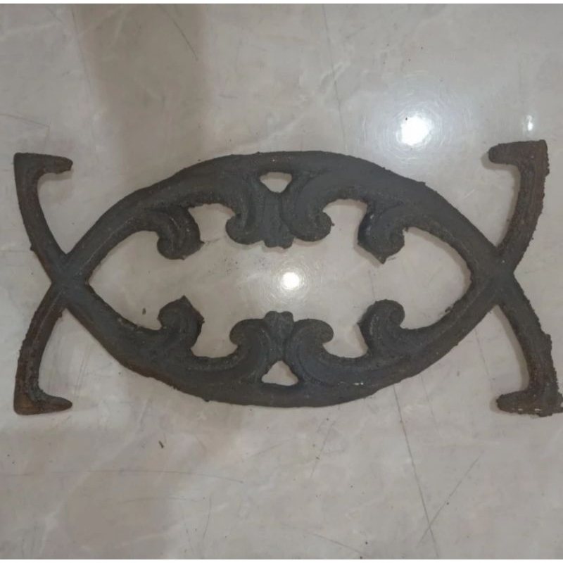 Ornamen Pagar Besi Cor Bulat Sambung TG 227