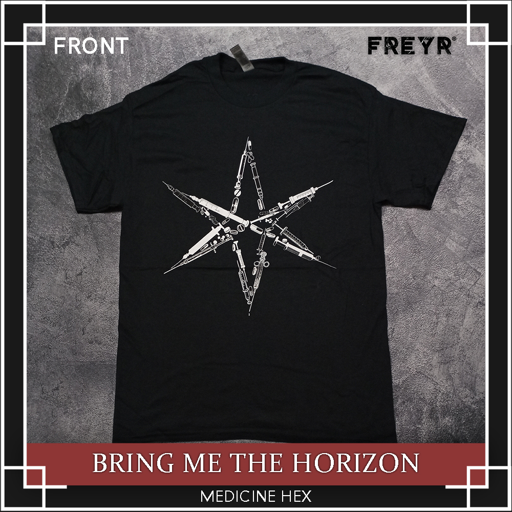 Kaos Band Bring Me The Horizon - Medicine Hex Original