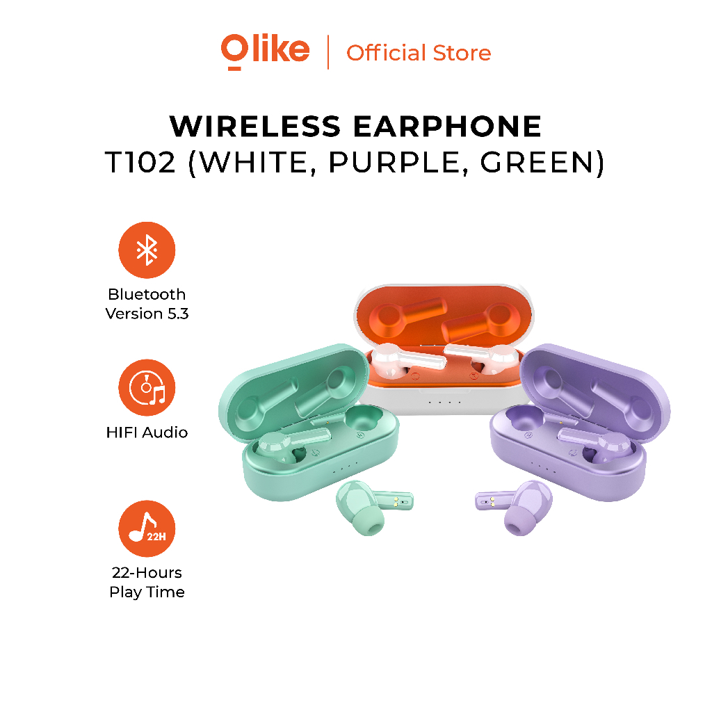 OLIKE T102 SOUND PELLET TWS WIRELESS BLUETOOTH EARPHONE