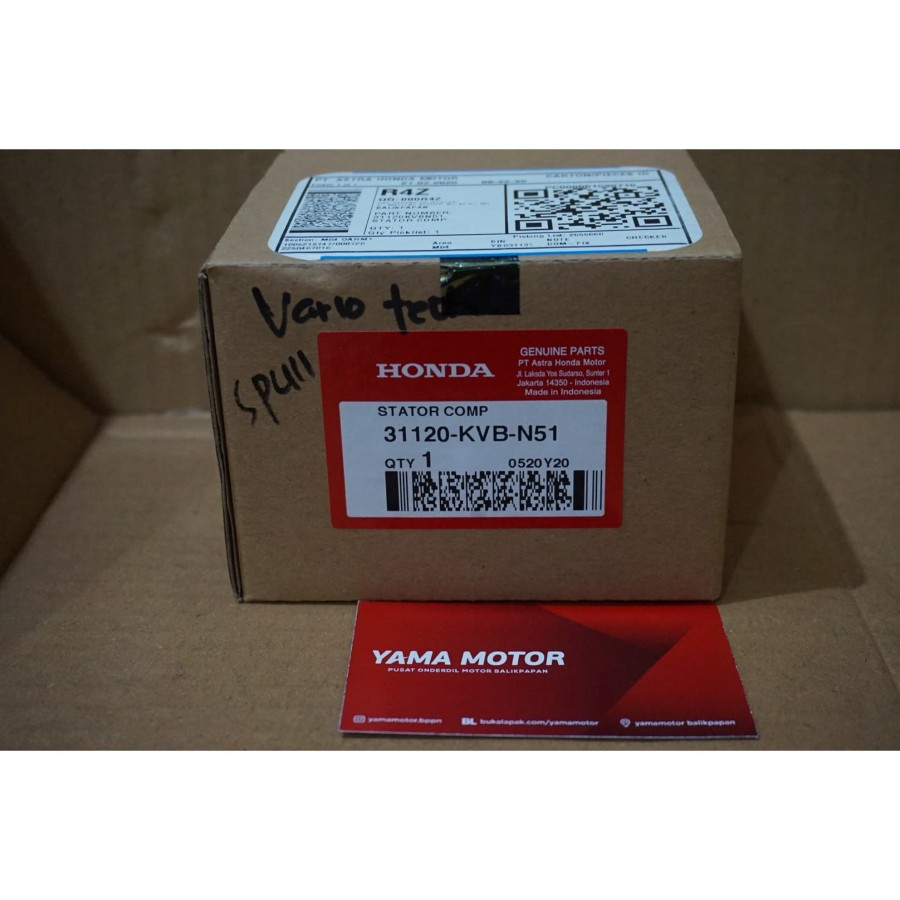 SPUL VARIO TECHNO 31120-KVB-N51 ORI AHM